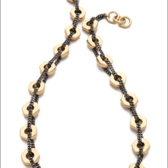 Marc by Marc Jacobs Bolts Bib Necklace - Picture 7 of 7